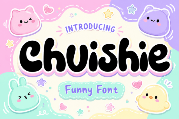 Chuishie: The Bubble Font That Brings Joy to Your Brand
