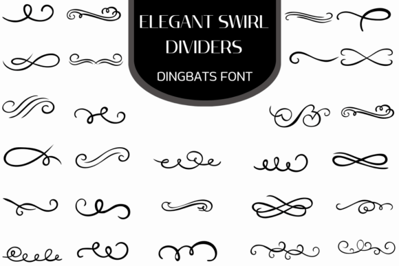 Elegant Swirl Dividers: Your Secret Weapon for Standout Design