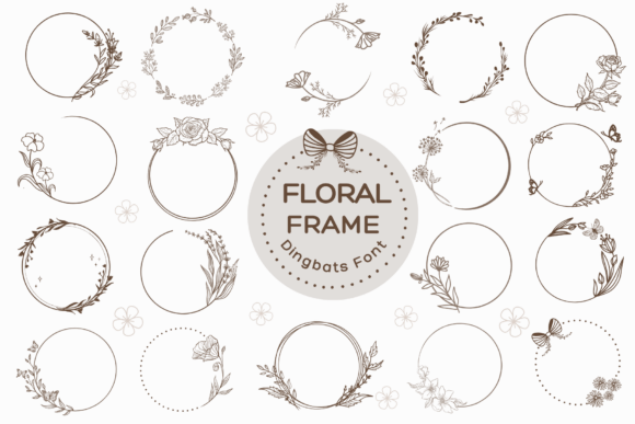 Floral Frame: Adding Hand-Drawn Charm to Every Design