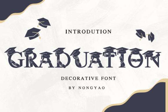 Graduation Font: A Playful Script for Creative Branding