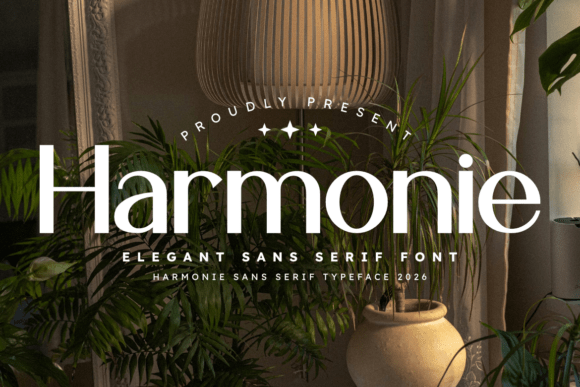 Harmonie: A Sans Serif for Sophisticated Visual Storytelling