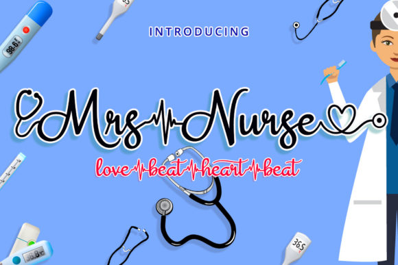 Mrs Nurse: The Elegant Handwritten Font That Elevates Every Design