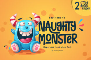 Naughty Monster: The Playful Font for Friendly Brands