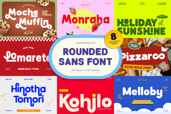 Warmth and Whimsy: The Rounded Sans Font Bundle for Modern Design